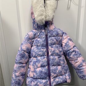 Snozu Girl Hooded Winter Puff Coat 3T. Excellent Condition.